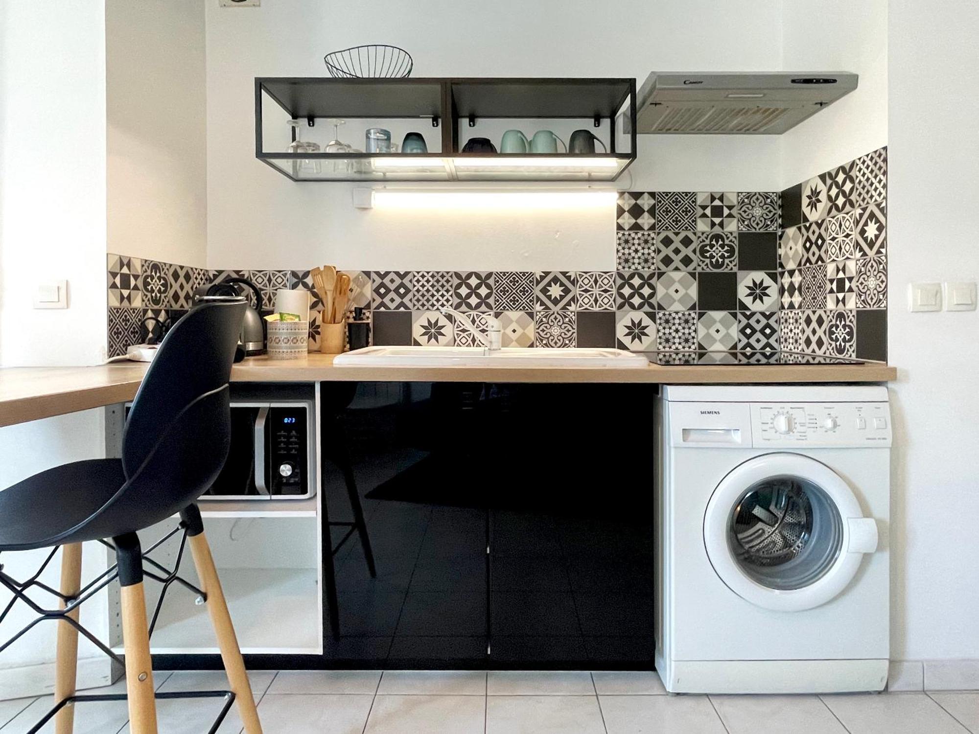 Lapin Blanc - Joli Studio Avec Terrasse Marsilya Dış mekan fotoğraf